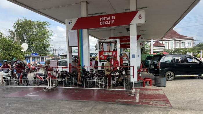 HARGA PERTAMAX - BBM Non Subsidi yang terpampang pada papan digital SPBU di Kota Pangkalpinang naik menjadi Rp16.650 per liter mulai Rabu (10/6/2026).