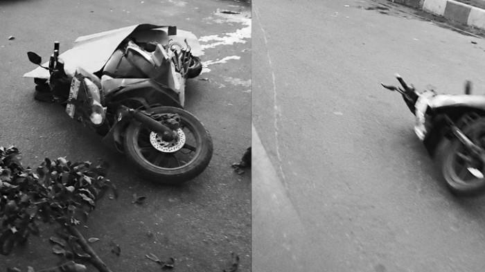 LAKALANTAS MAUT - Terlihat dua unit sepeda motor mengalami tabrakan hebat di Jalan PDAM Tirtanadi, Kelurahan Sunggal, Kecamatan Medan Sunggal, Kota Medan. Sementara itu, Seorang siswa SMA meninggal dunia setelah terlindas truk muatan Sayur Kol, Selasa (4/8/2026).
