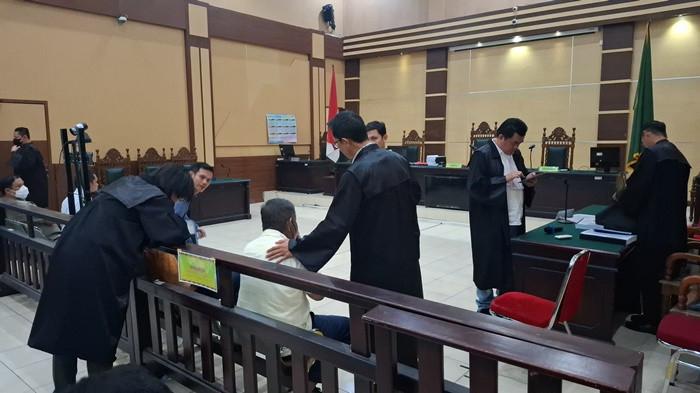 Sidang tuntutan Justiar Noer di Pengadilan Negeri Kota Pangkalpinang, Jumat (14/8/2026).