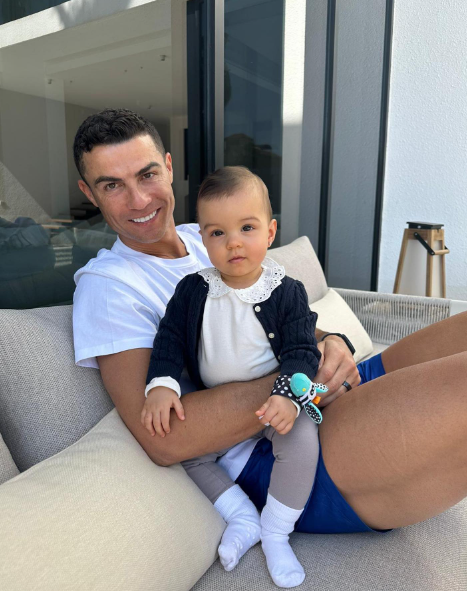 A month later, Ronaldo and Georgina announced their daughter's name was Bella Esmeralda.
