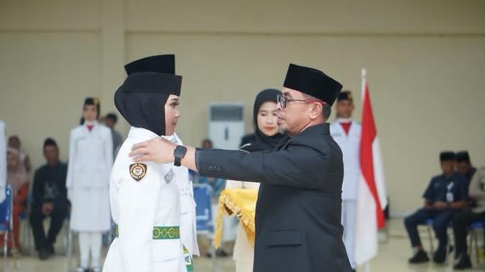 Paskibraka Boltara Tahun 2026 dikukuhkan Bupati Sirajudin Lasena