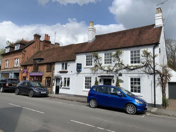 High street view in Cookham, Berkshire, England High street view in Cookham, Berkshire, England