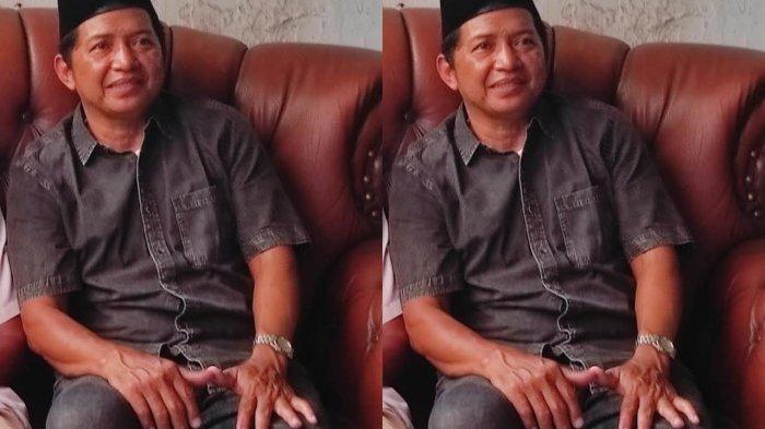Legenda PSM Makassar, Ronny Ririn saat di rumah duka almarhum Malawing di Jl Abdullah Daeng Sirua, Kecamatan Panakkukang, Kota Makassar, Senin (29/7/2024). Malawing merupakan mantan pemain PSM Makassar dan NIAC Mitra.