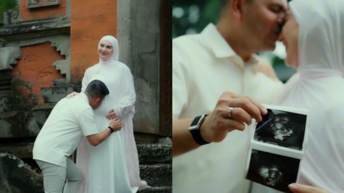 UMUMKAN KEHAMILAN - Irish Bella dan sang suami Haldy Sabri umumkan kehamilan anak pertama mereka lewat akun Instagram masing-masing. Keduanya diliputi bahagia.