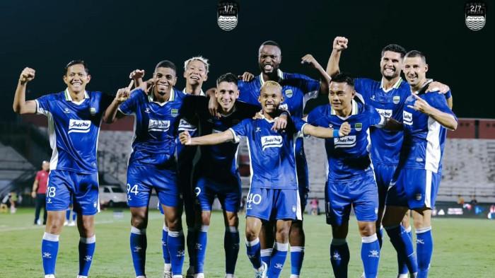 LAGA BERAKHIR - Pemain Persib Bandung di laga melawan Sabah FC yang digelar di Stadion Kapten I Wayan Dipta, Gianyar, Bali, pada Sabtu (15/8/2026). Laga berakhir dengan skor 3-0