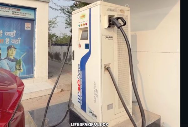 hp ev charger charging mahindra be6