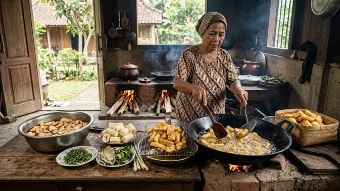 Resep Singkong Goreng Kalasan Gurih Manis yang Renyah (AI Generated)
