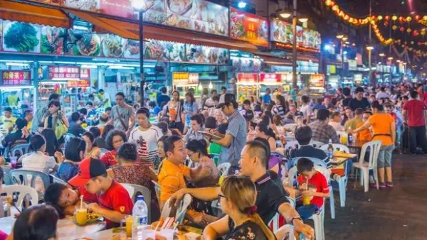 Street food di Kuala Lumpur, Malaysia