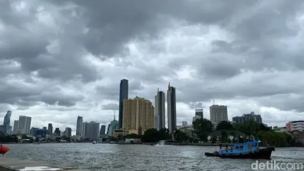 Sungai Chao Phraya di Bangkok, Thailand