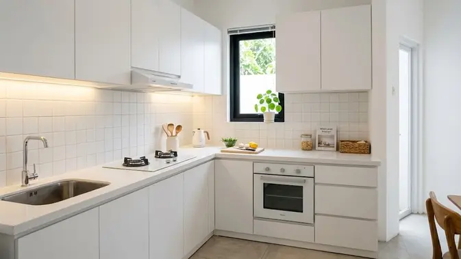 Desain Dapur Minimalis 2x2 untuk Rumah Kecil (AI Generated)