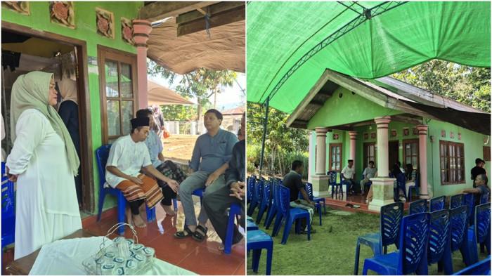 KORBAN - Rumah duka korban Muksin Dondo korban tewas dalam tragedi drag race maut di Kotamobagu, Minggu (16/8/2026). Setelah tiba di Kotamobagu jenazah Muksin Dondo akhirnya mulai menjalani prosesi pemakaman.