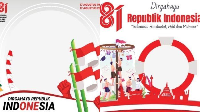 TWIBBON HUT RI - Tangkapan layar kumpulan Twibbon Hari Ulang Tahun (HUT) ke-81 Republik Indonesia (RI). (Twibbonize)