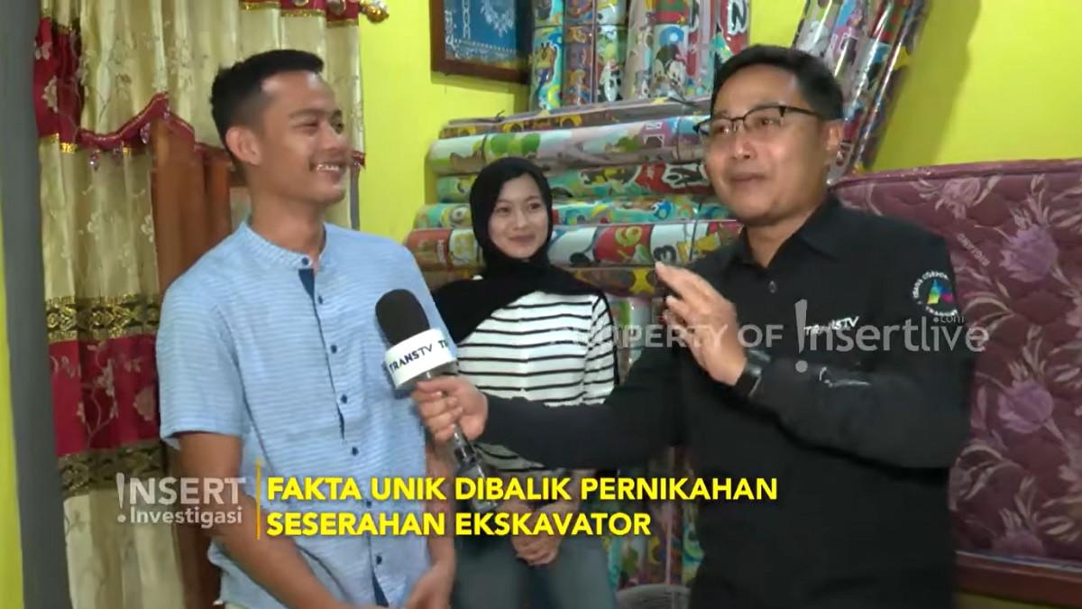 PENGANTIN VIRAL - Kisah cinta pengantin viral dari Grobogan yang beri mahar ekskavator, ternyata baru kenal pada November 2025