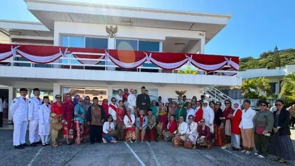 Upacara bendera di Kaledonia Baru