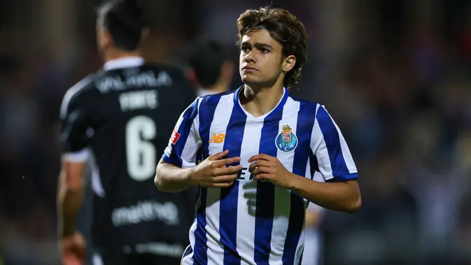 Gelandang FC Porto Rodrigo Mora. (AFP/Filipe Amorim)