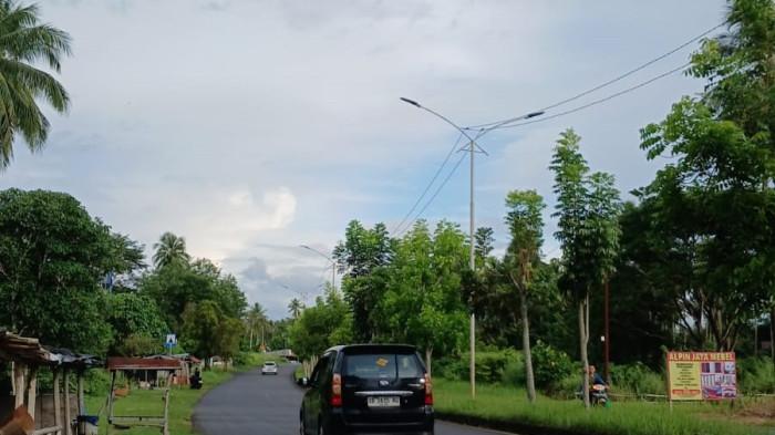 BERAWAN - Ilustrasi cuaca di Kota Manado, Sulawesi Utara. BMKG menyebut Sulut tak berpotensi mengalami cuaca ekstrem pekan depan.