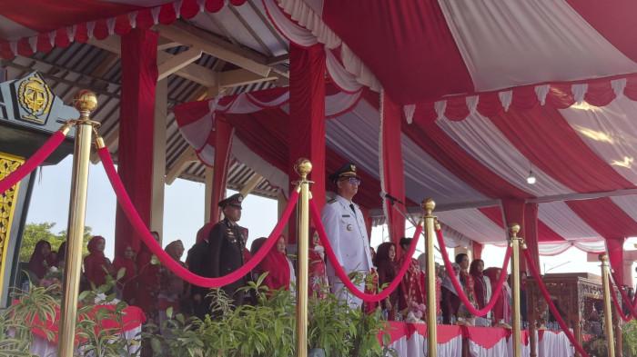 HUT RI KE-81 KARIMUN - Upacara Hari Ulang Tahun (HUT) KE-81 Republik Indonesia Di Kabupaten Karimun, Bupati Karimun, IngIskandarsyah bertindak sebagai Inspektur Upacara pada Senin (17/8/2026)