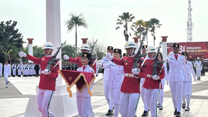 Upacara bendera di perbatasan Nunukan 17082026