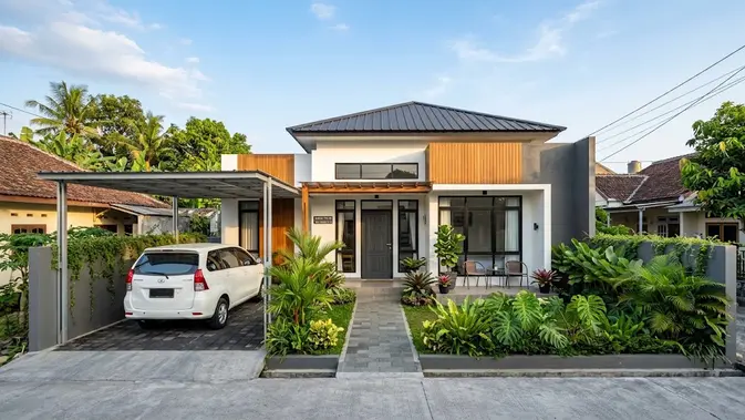 Sekilas Desain Rumah Type 60: Ukuran, Denah, dan Biaya. (Gambar: AI Generated)