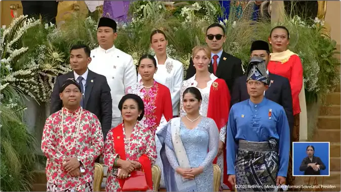 Annisa Pohan Hingga Didit Hediprasetyo Meriahkan HUT RI ke-81 (credit: youtube.com/SekretariatPresiden)