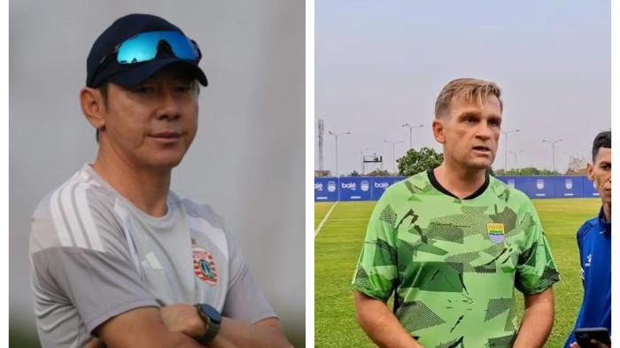 PIALA PRESIDEN 2026 - Pelatih Persija Shin Tae-yong (STY) dan Pelatih Kepala Persib Bandung, Igor Tolic. Dua klub besar Persija Jakarta dan Persib Bandung akan mengikuti turnamen Piala Presiden 2026.