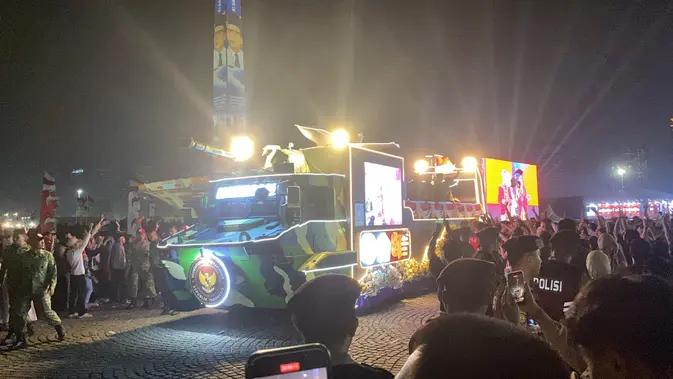 Festival kendaraan hias bagian dari rangkaian Pesta Rakyat 2026 dalam rangka merayakan HUT ke-81 RI. (Liputan6.com/ Rifqy Alief Abiyya)