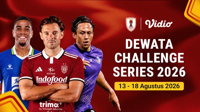 Dewata Challenge Series 2026 di Vidio. (doc. vidio)