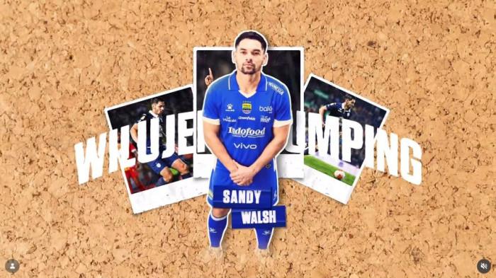 Persib Bandung secara resmi merekrut, Sandy Walsh.