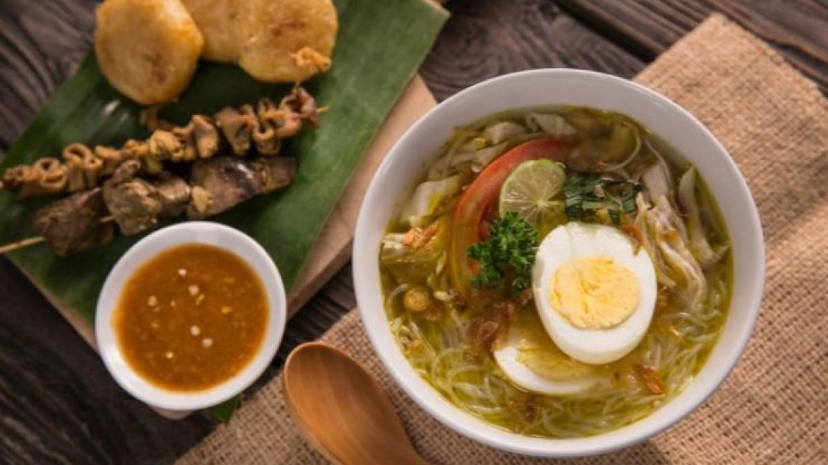 Ilustrasi menu Soto Semarang