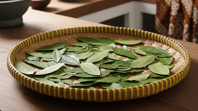 Cara Menyimpan Daun Salam dan Serai. (AI Generated)