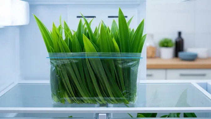 Cara Menyimpan Daun Pandan agar Tetap Harum hingga Sebulan. Foto: AI Generated
