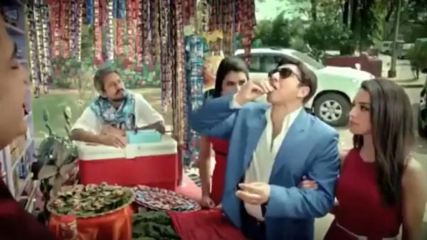 Sunny Deol in a pan masala ad