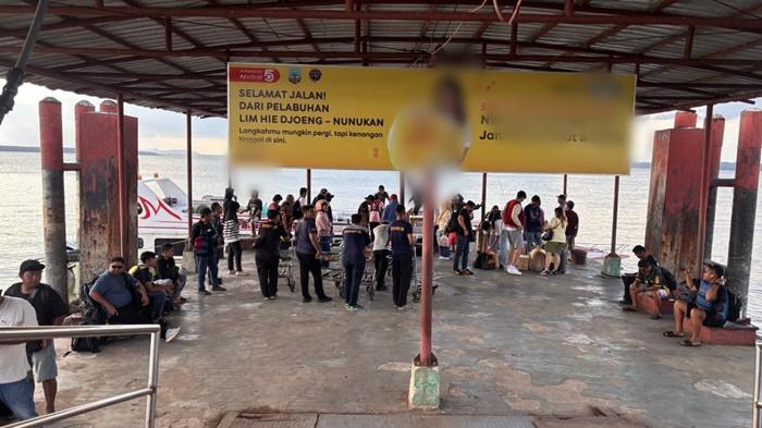JADWAL SPEEDBOAT – Suasana di Pelabuhan Liem Hie Djung, Nunukan, saat diabadikan TribunKaltara.com, pada Rabu 13 Mei 2026. Dalam artikel ini TribunKaltara.com sajikan lengkap update jadwal speedboat hingga harga tiket terbaru Nunukan ke Tarakan. (TribunKaltara.com/Fatimah Majid)