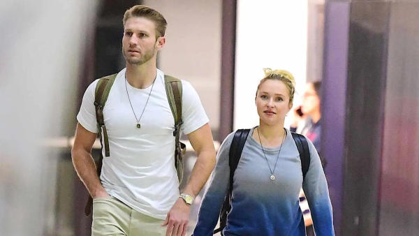 Brian Hickerson and Hayden Panettiere