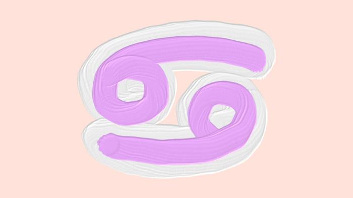 HOROSKOP ZODIAK - Ilustraso logo Cancer -
