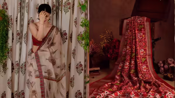 Chanderi vs Kota Doria saree