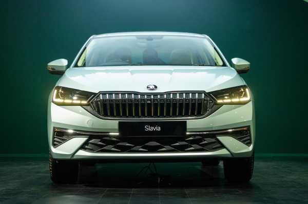 Skoda Slavia facelift front