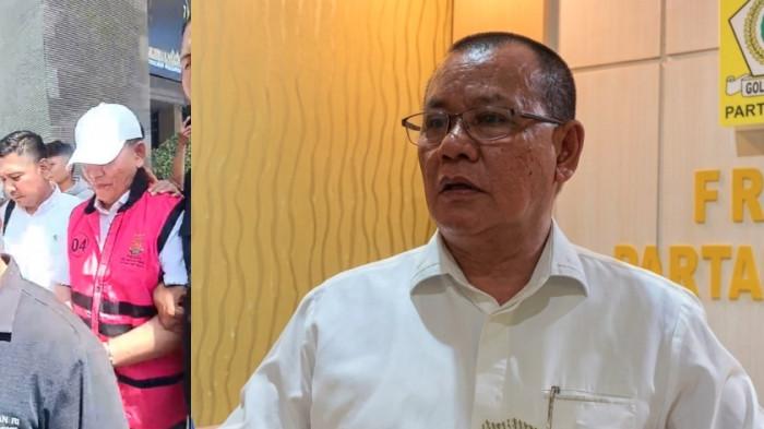 KASUS KORUPSI -- Ketua KONI Provinsi Gorontalo, Fikram Salilama, ditetapkan sebagai tersangka dalam kasus dugaan korupsi dana hibah KONI Tahun Anggaran 2024. Kejati Gorontalo menyebut kerugian negara yang terkait dengan perbuatan Fikram dalam perkara tersebut mencapai Rp885,74 juta.