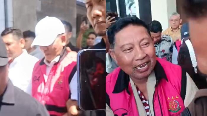 TERSANGKA -- Kolase dua tersangka dugaan korupsi dana hibah KONI Provinsi Gorontalo, yakni Fikram Azril Salilama, Abdullah Pala. Keduanya bersama dua orang lagi ditetapkan sebagai tersangka dan ditahan Kejati Gorontalo dalam perkara dugaan penyimpangan dana hibah KONI untuk kegiatan PON XXI Aceh-Sumatera Utara Tahun 2024.