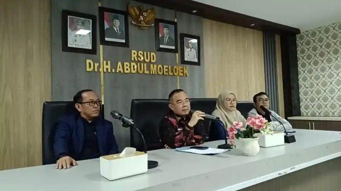Direktur RSUDAM Lampung, Imam Ghozali beserta pihak BPJS Kesehatan