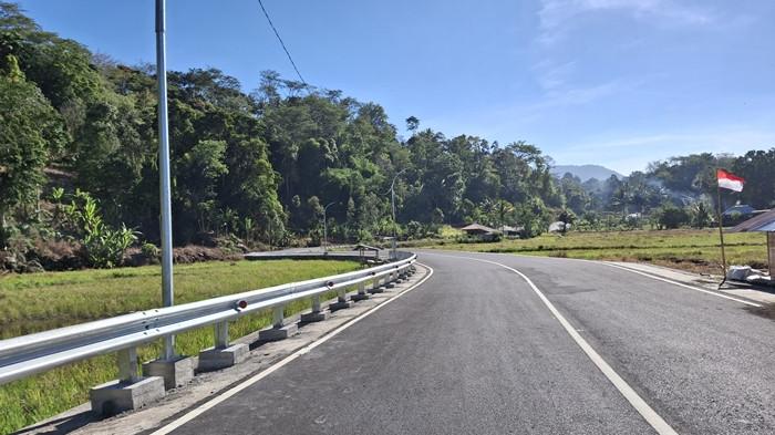 Kawasan jalur gedung baru RSUD Samrat yang berlokasi di wilayah Kelurahan Tonsaru Minahasa