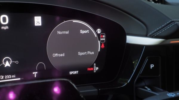 Drive modes UI