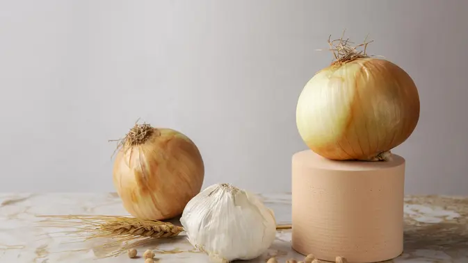 Ilustrasi bawang bombai. Photo by Freepik