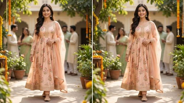 Anarkali will give you a graceful look Anarkali will give you a graceful look
