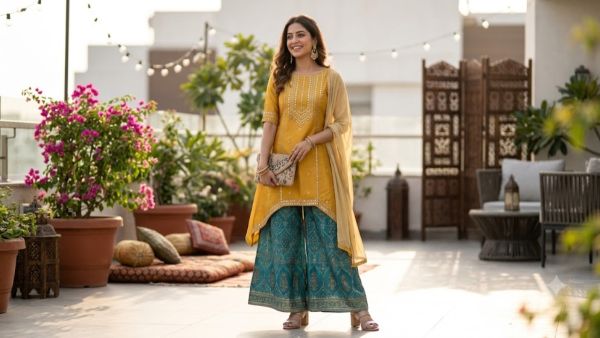Will look different in Indo-Western look Will look different in Indo-Western look
