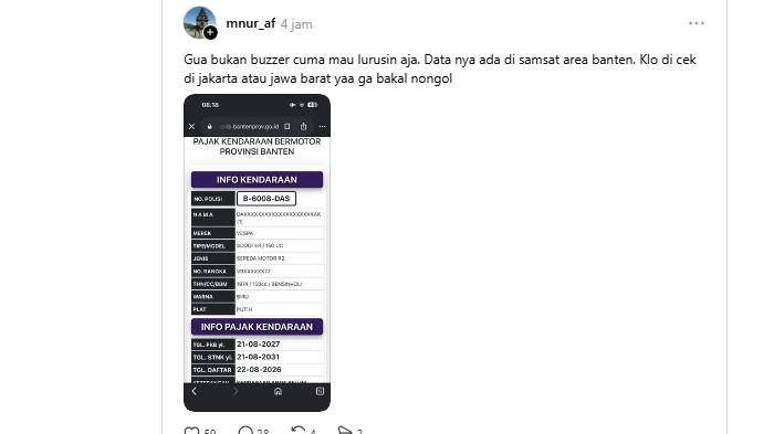 bukti plat nomor dahnil anzar