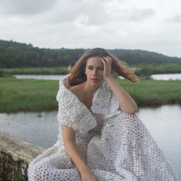 Kalki Koechlin’s Handwoven Polythene Dress Makes Plastic Fashion Look Extraordinary 1