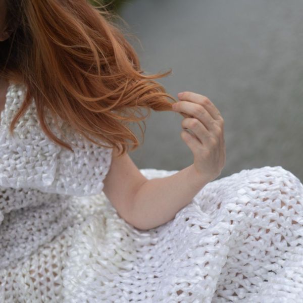 Kalki Koechlin’s Handwoven Polythene Dress Makes Plastic Fashion Look Extraordinary 1