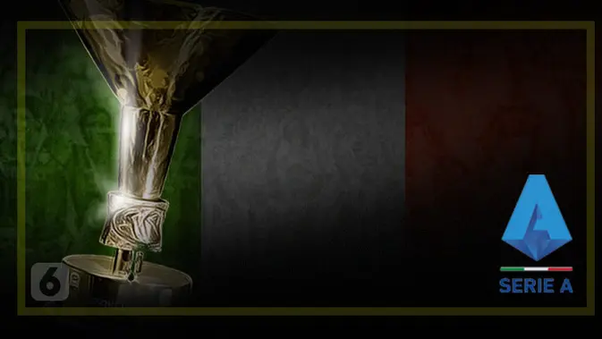 ilustrasi logo liga italia (Liputan6.com/Abdillah)
