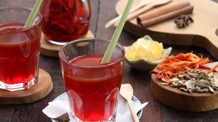 Ilustrasi wedang secang
